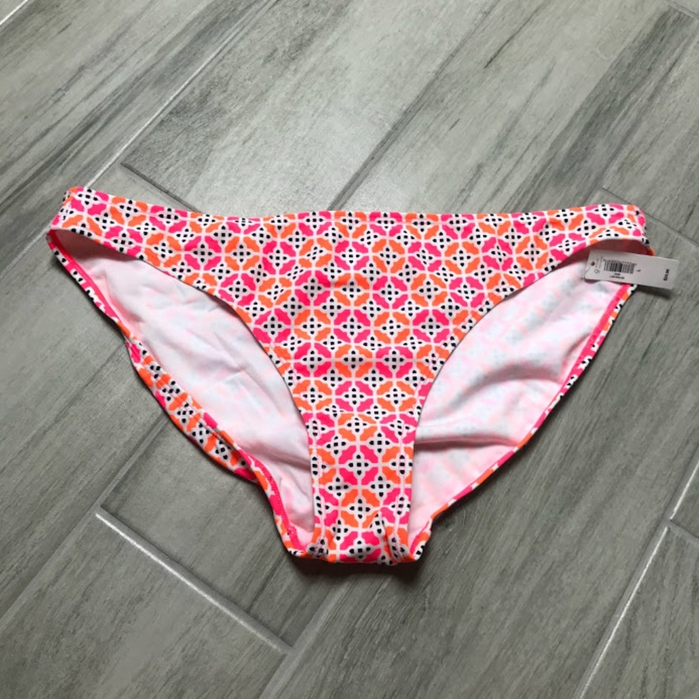 3/$25 Gap Body Bikini Bottoms Orange Pink NWT L